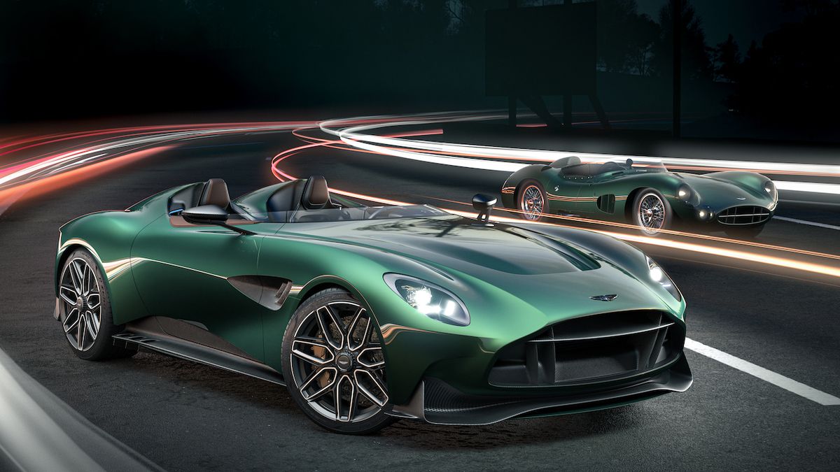 Aston Martin představil nový vůz bez střechy. Oslavuje výročí zakázkové výroby